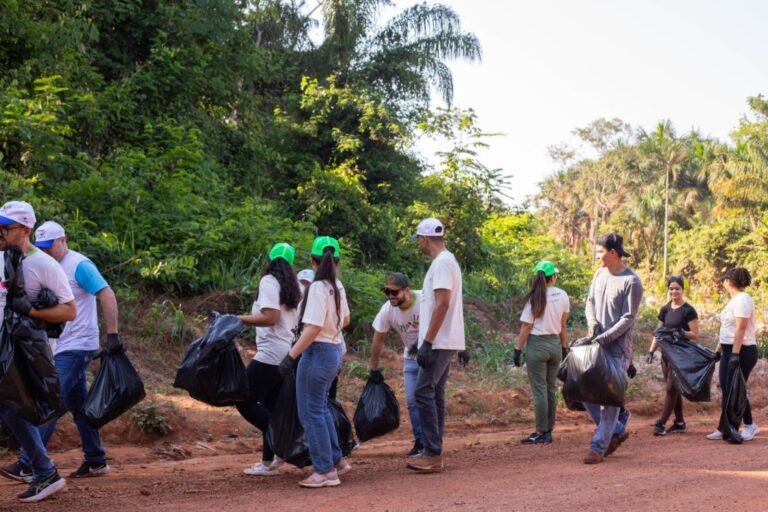 Alta Floresta realiza mutirão de limpeza em áreas de nascentes e rios