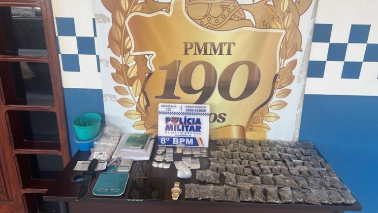 Dois adolescentes são apreendidos com drogas e três veículos em Alta Floresta
