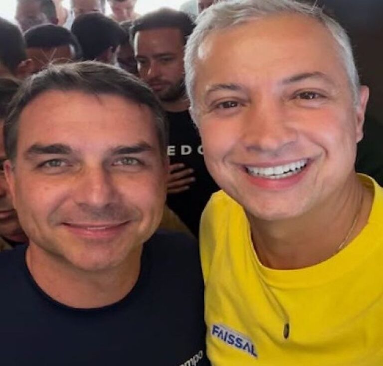 Faissal diz que foi deixado de fora de reunião sobre apoio a Flávio Bolsonaro