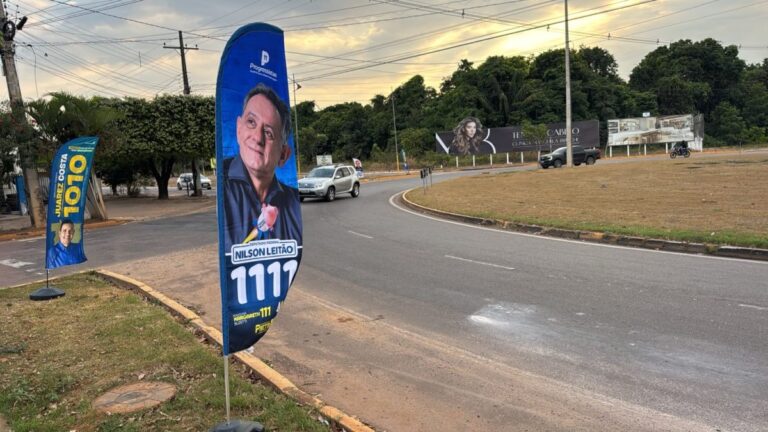 “Se roubam wind banner, imaginem o resto”, diz Nilson Leitão após sumiço de 250 bandeiras em Sinop