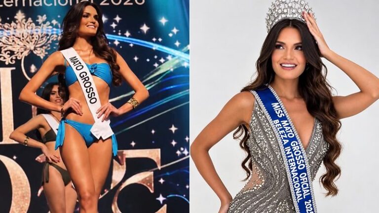Modelo de MT fica em 3° lugar no Miss Brasil Beleza Internacional